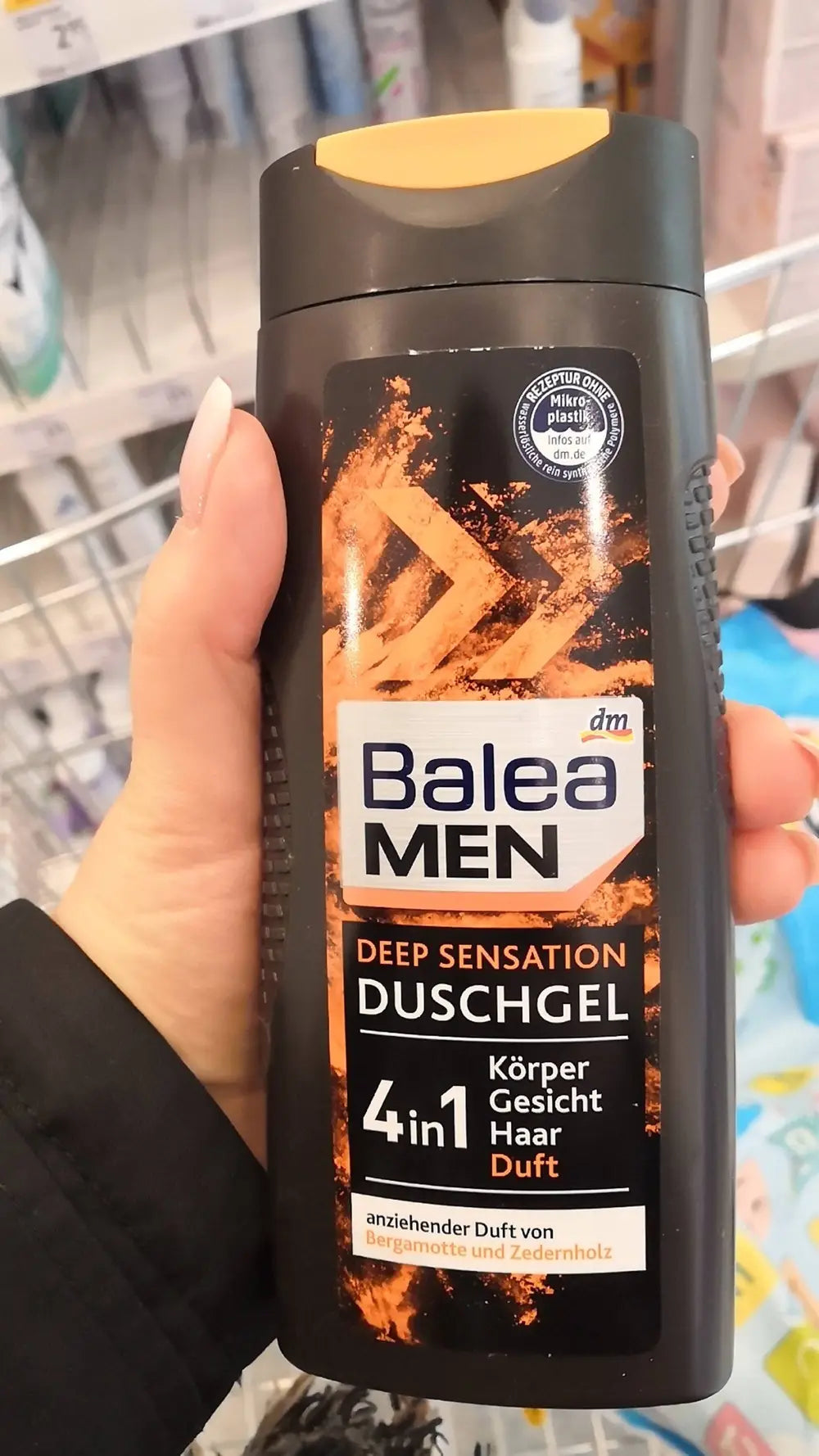 Collection Balea Men – Gels Douche 3 en 1 et 4 en 1. 2500F l'unité