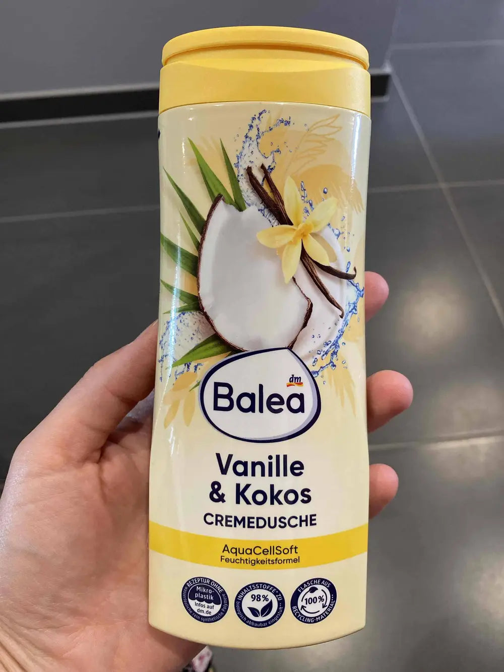 Collection Gels douche BALEA Homme et femme - Votre bain au multi parfums naturels. 2500F l'unité