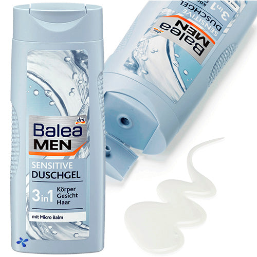 Collection Balea Men – Gels Douche 3 en 1 et 4 en 1. 2500F l'unité