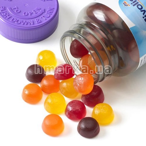 Gummies Multivitaminés_ Un concentré unique de fruits pour un bien-être général