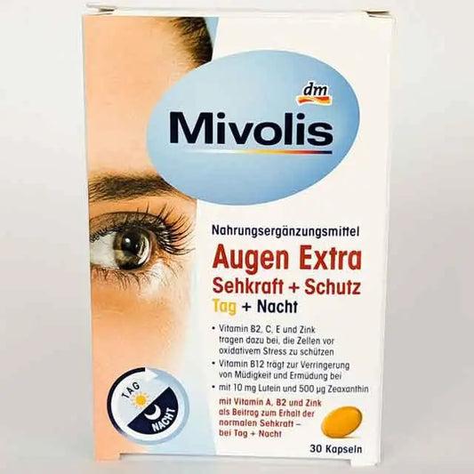 Mivolis Augen Extra - Protège vos yeux, améliore votre vue