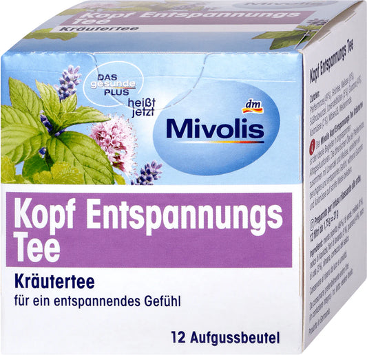 Kopf entspannungs tee- Infusion détente pour la tête et l’esprit