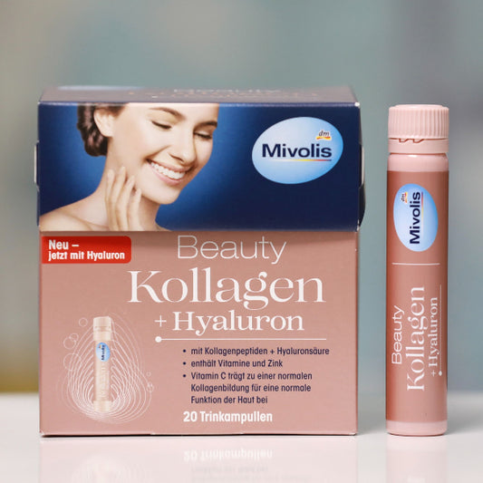 Collagène de beauté Mivolis -  Buvable, 20 ampoules