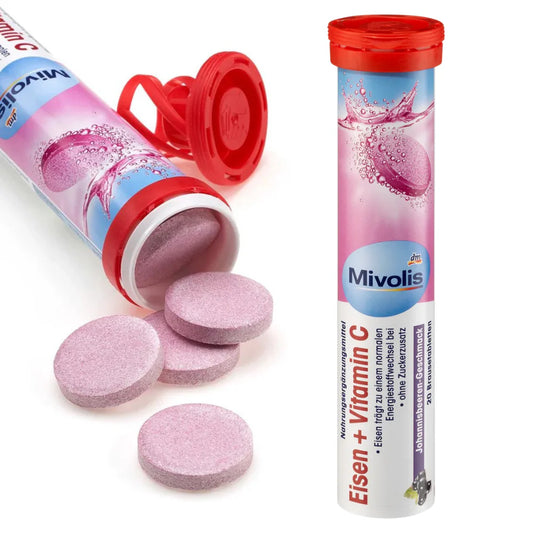 Mivolis Vitamine + Fer_ Pour un métabolisme énergétique normal